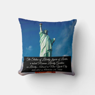 Statue of Liberty Throw Pillow