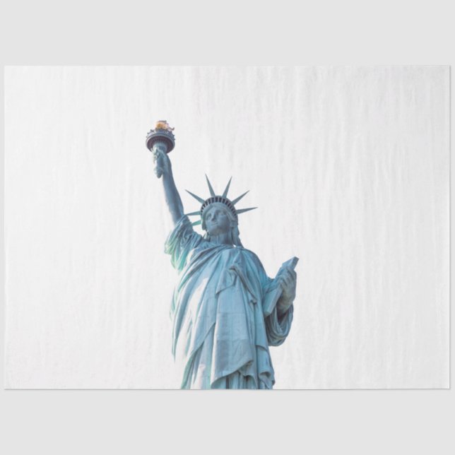 Statue of liberty   tissue paper (Front)