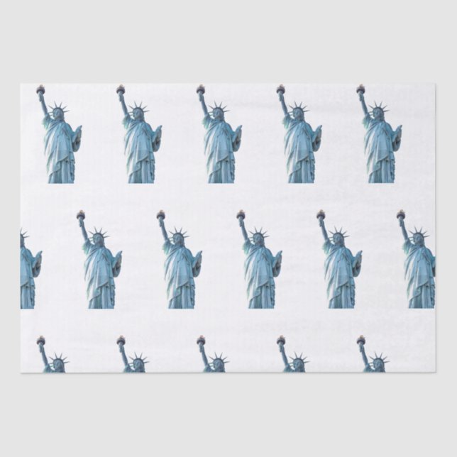 Statue of liberty  tissue paper (Front)