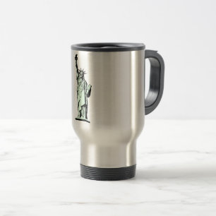 Statue of Liberty Travel Mug