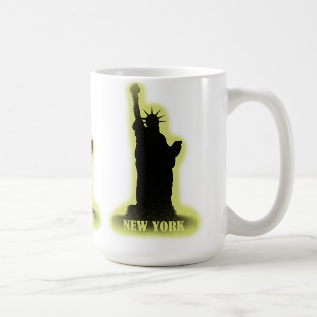 Statue of Liberty  Vintage Mug (Right)