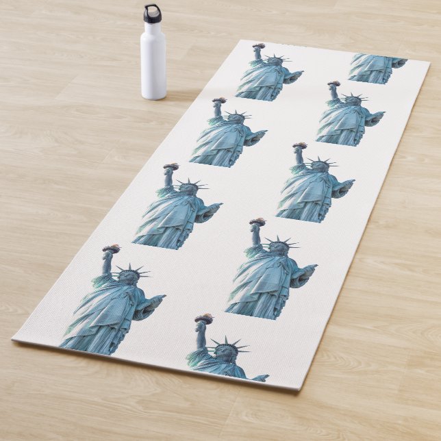 Statue of liberty    yoga mat (In Situ)