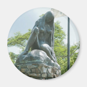 Statue of Lorelei Magnet