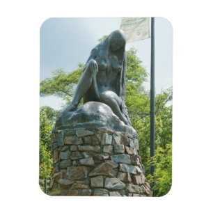 Statue of Lorelei Magnet