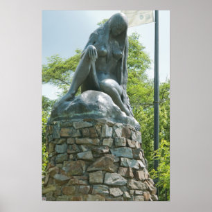 Statue of Lorelei Poster