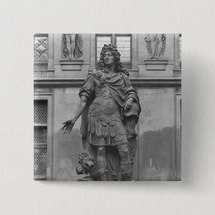 Statue of Louis XIV 2 Inch Square Button
