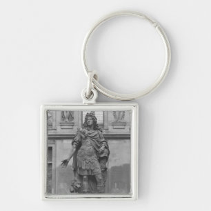 Statue of Louis XIV Keychain