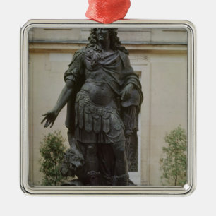 Statue of Louis XIV Metal Ornament