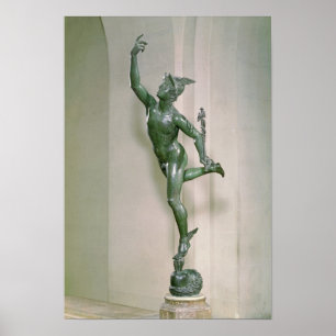 Statue of Mercury Poster