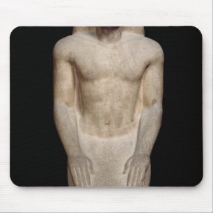Statue of Nakhtorheb kneeling Mouse Pad