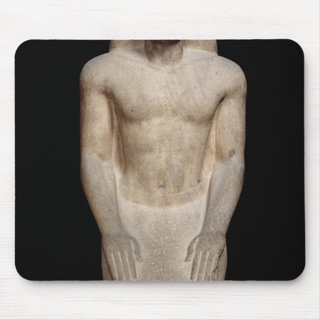 Statue of Nakhtorheb kneeling Mouse Pad (Front)