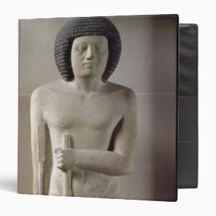 Statue of Sepa, Old Kingdom (painted limestone) Binder