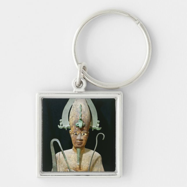 Statue of the Cult of Osiris Keychain (Front)