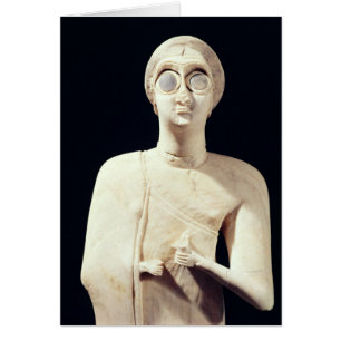 Statue of the Great Goddess, from Tell Asmar