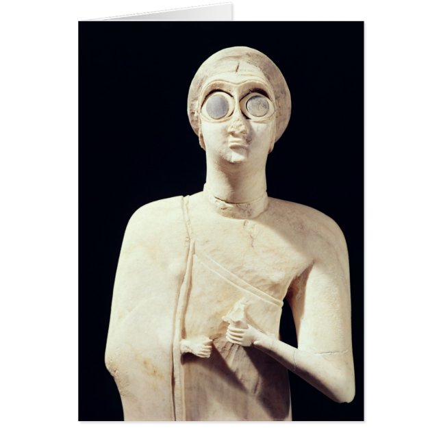 Statue of the Great Goddess, from Tell Asmar (Front)