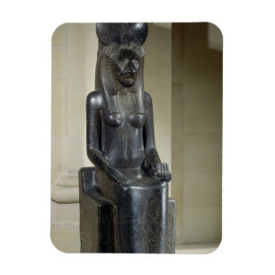 Statue of the lion-headed goddess Sekhmet, from th Magnet