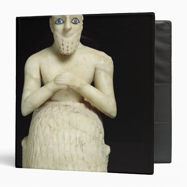 Statue of the official Ebih-Il Binder (Front/Inside)