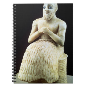 Statue of the official Ebih-Il, from the Temple of Notebook