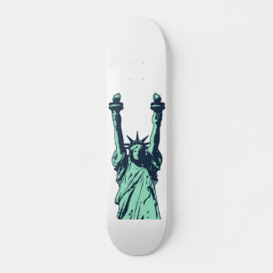 Statue of Very Liberty  Skateboard