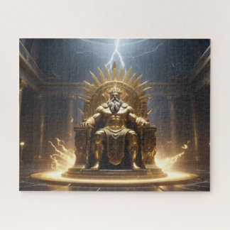 Statue of Zeus at Olympia as seen by Ai Jigsaw Puzzle