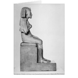 Statue posée d'Amenophis IV
