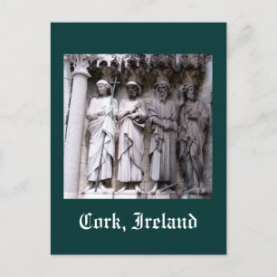 Statues of Cork, Ireland Postcard