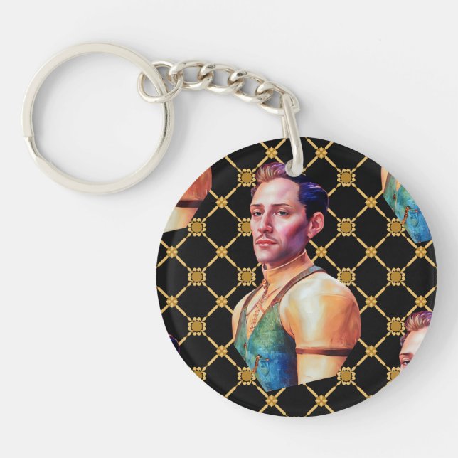 Statuesque Keychain (Front)