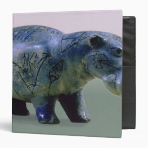 Statuette of a hippopotamus binder