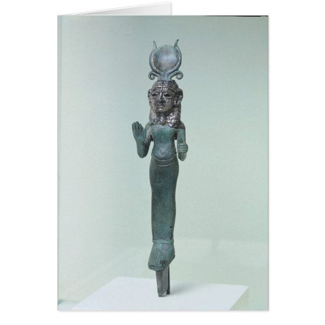 Statuette of a Phoenician goddess (Front)