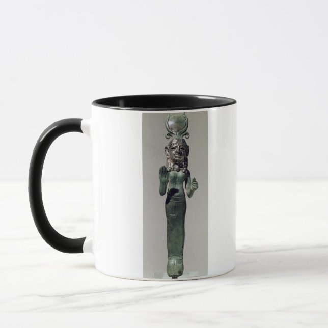 Statuette of a Phoenician goddess, from the Phoeni Mug (Left)