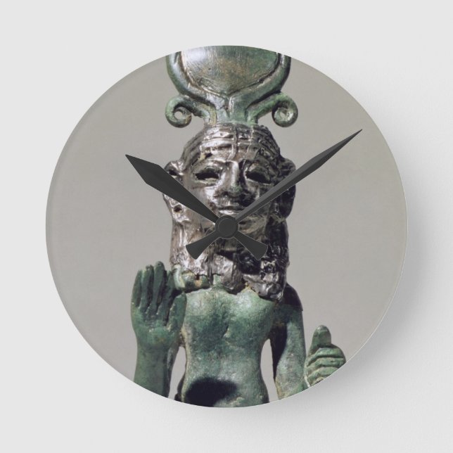 Statuette of a Phoenician goddess, from the Phoeni Round Clock (Front)