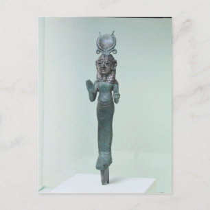 Statuette of a Phoenician goddess Postcard