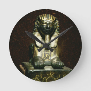 Statuette of a sphinx of King Tuthmosis III, New K Round Clock