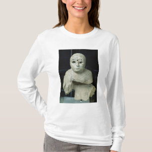 Statuette of a woman with shawl, Akkadian Period T-Shirt