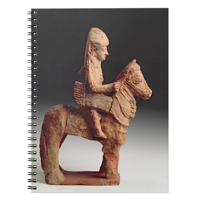 Statuette of an armed horseman, Byblos, 8th-6th ce Notebook (Front)