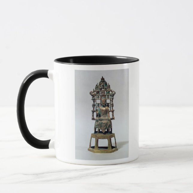 Statuette of Buddha in meditation, Tang Mug (Left)
