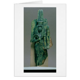 Statuette of Queen Tiye, wife of Amenophis III, Ne