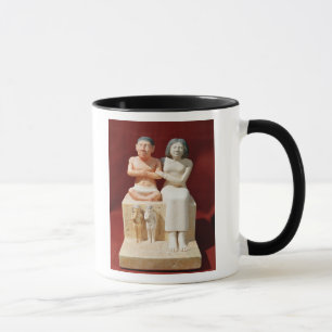 Statuette of the dwarf Seneb and his family Mug