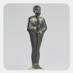 Statuette of the god Ptah Square Sticker