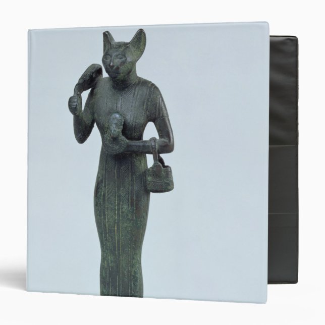 Statuette of the goddess Bastet Binder (Front/Inside)