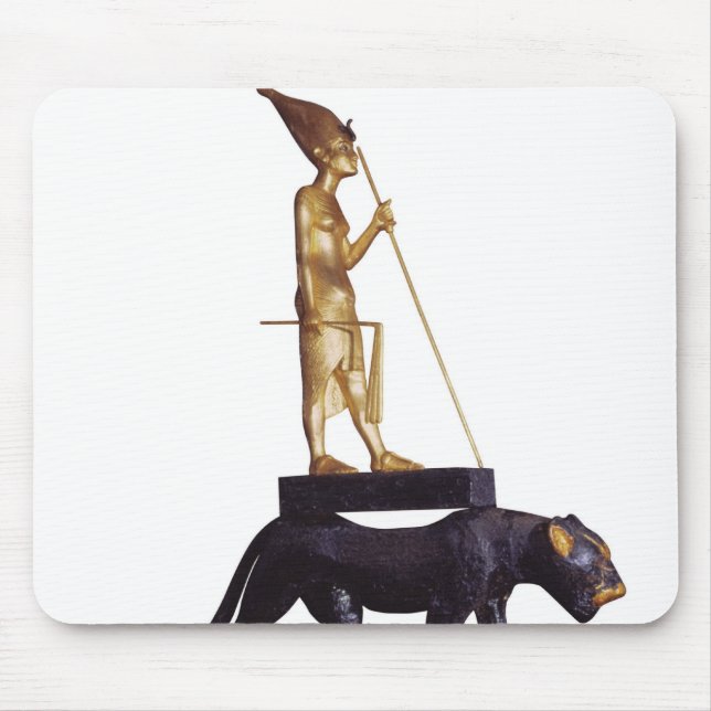 Statuette of the king upon a Leopard Mouse Pad (Front)