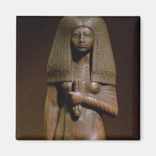 Statuette of the Tuya, head of the harem of Min, N Magnet