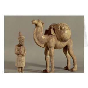 Statuettes funéraires d'un chameau chargé