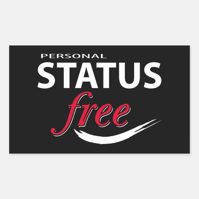 Status free sticker (Front)