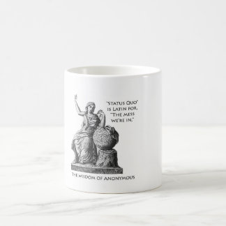 "Status quo" mug