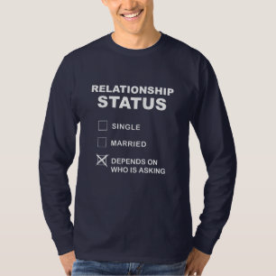 Statut de rapport : T-shirt nerd drôle de cadeau