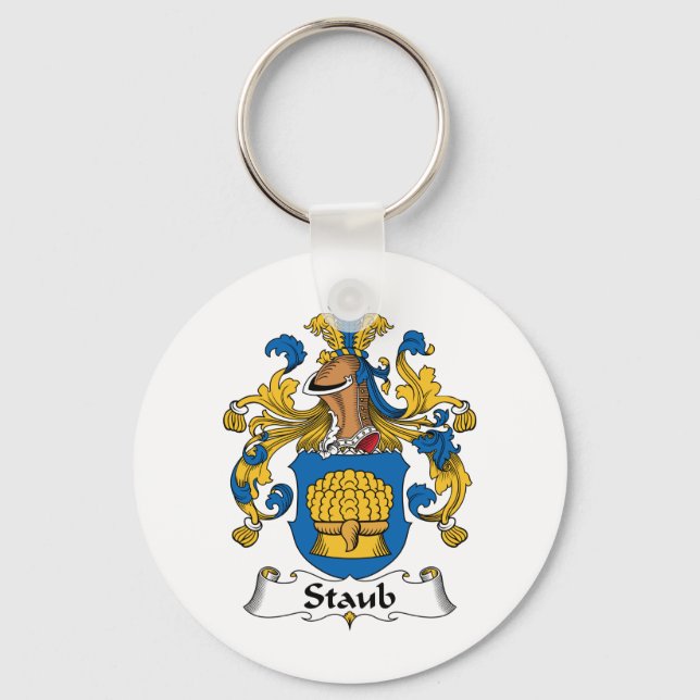 Staub Family Crest Keychain (Front)