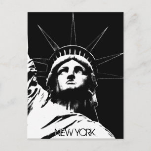 Staue of Liberty Postcard Custom New York Postcard