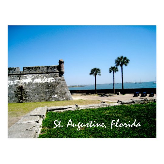 Staugustinefort, St. Augustine, Florida Postcard