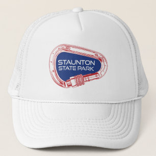 Staunton State Park Colorado Climbing Carabiner Trucker Hat